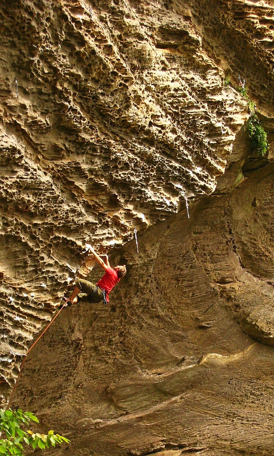 Kaleidoscope (5.13c), Red River Gorge, USA