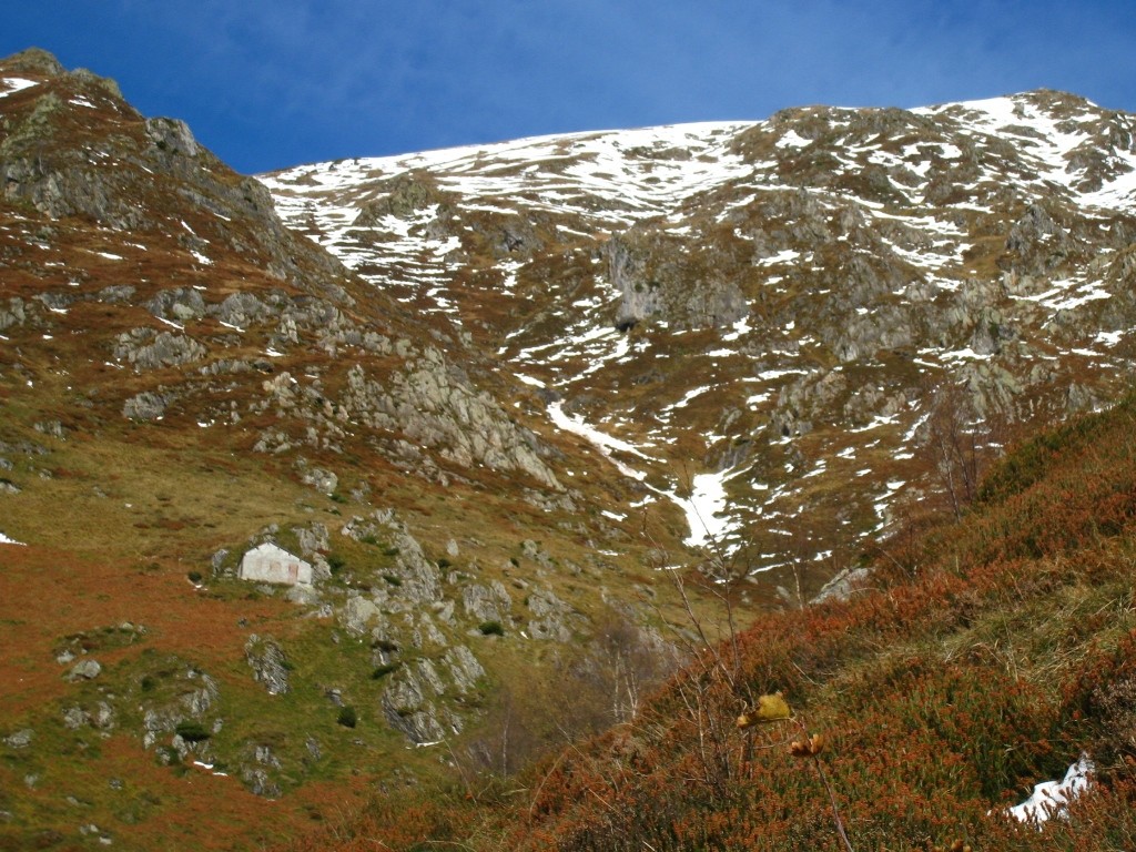 Cab d'Aouen, sous le Pic de Montgarié