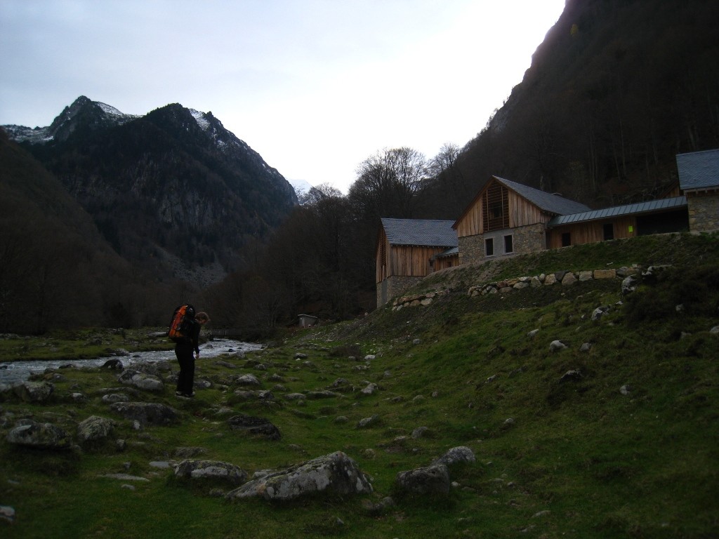 La Maison du Valier, gîte et point de départ de l'itinéraire
