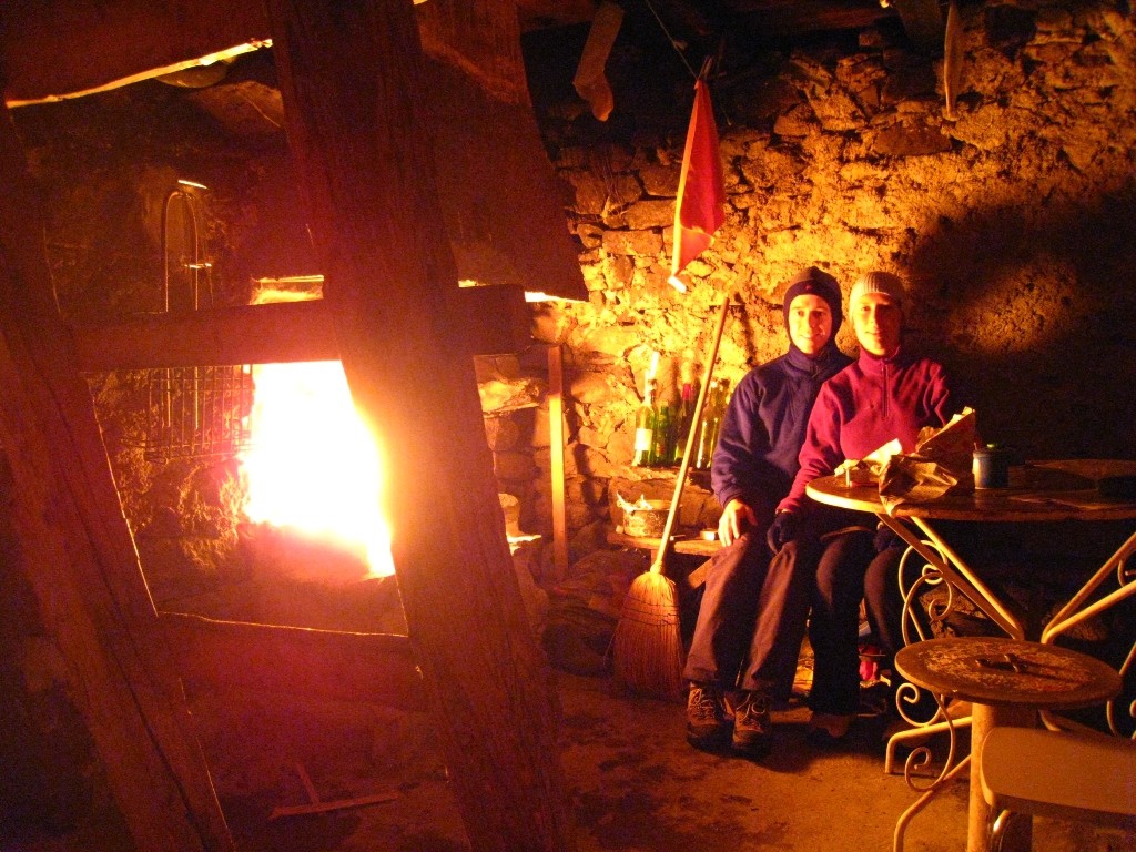 Au coin du feu :)