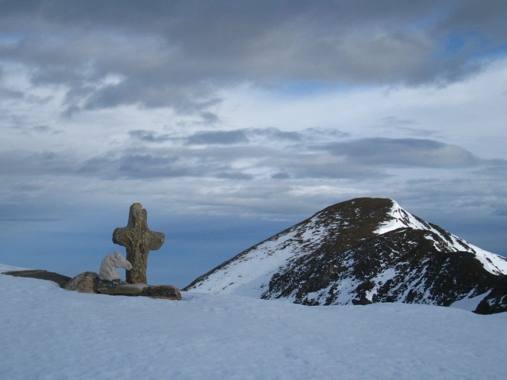 La croix du col de la Crouzette