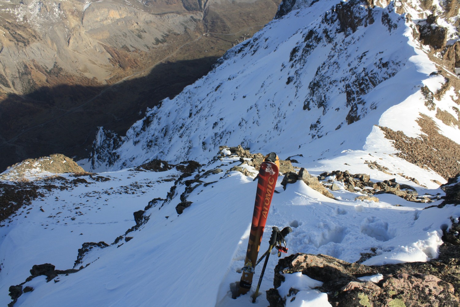 La descente, c'est par ici !