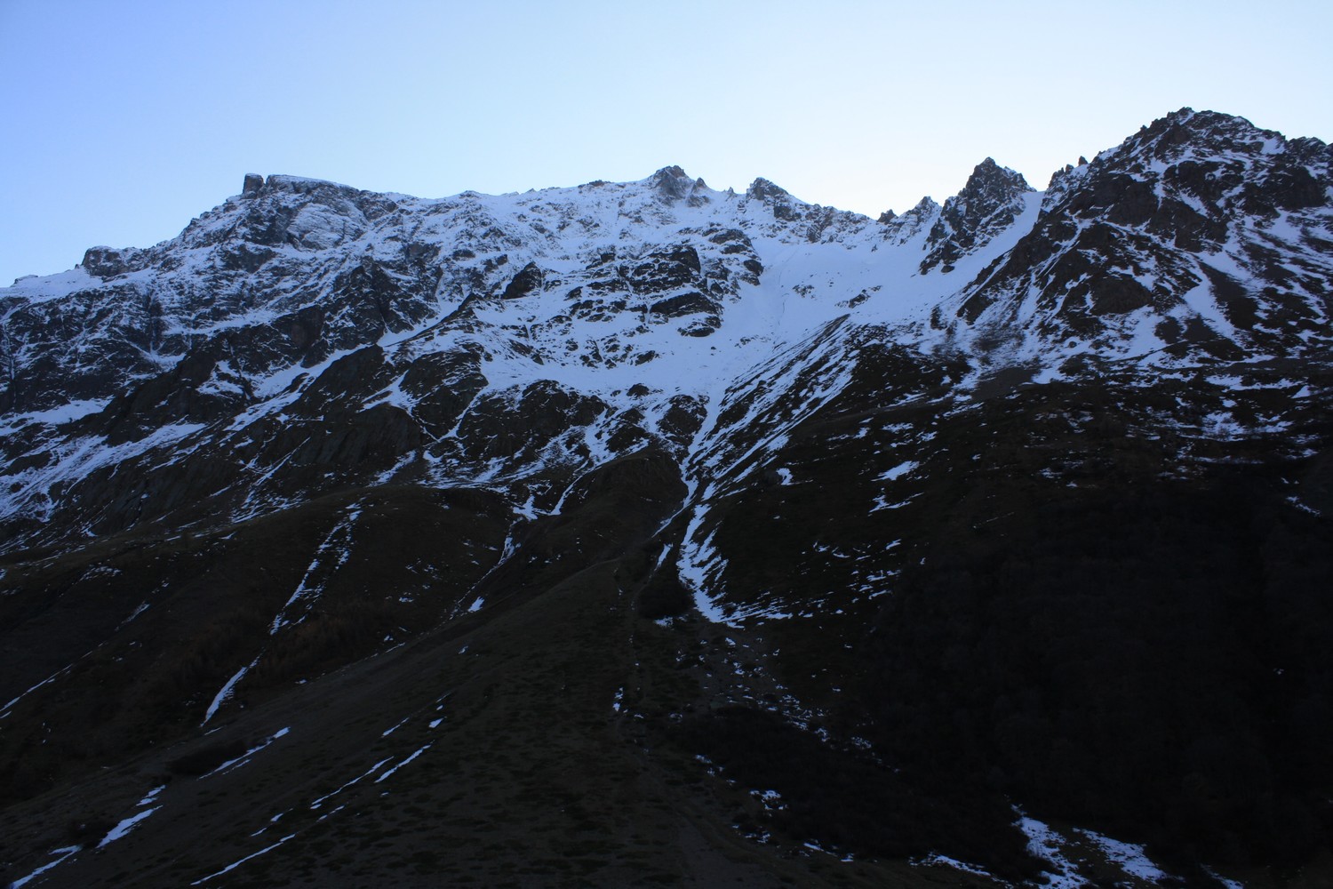 Vue générale, depuis l'Etret
