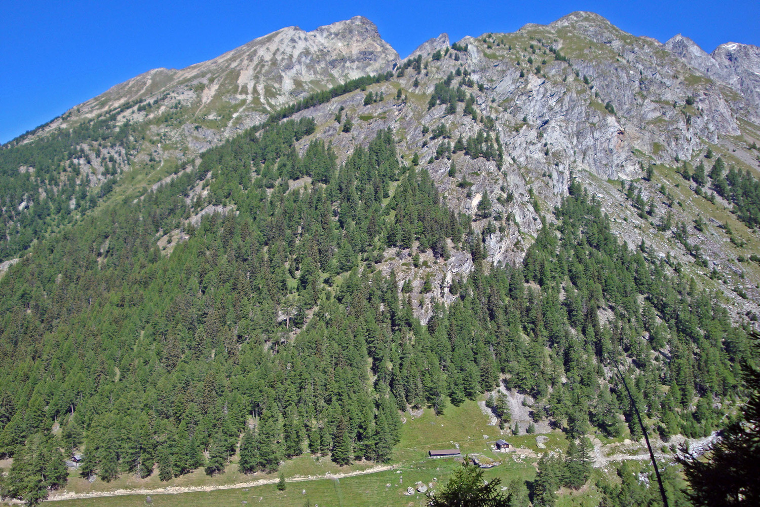 Chistehorn et Jolialp (vu de Prag)