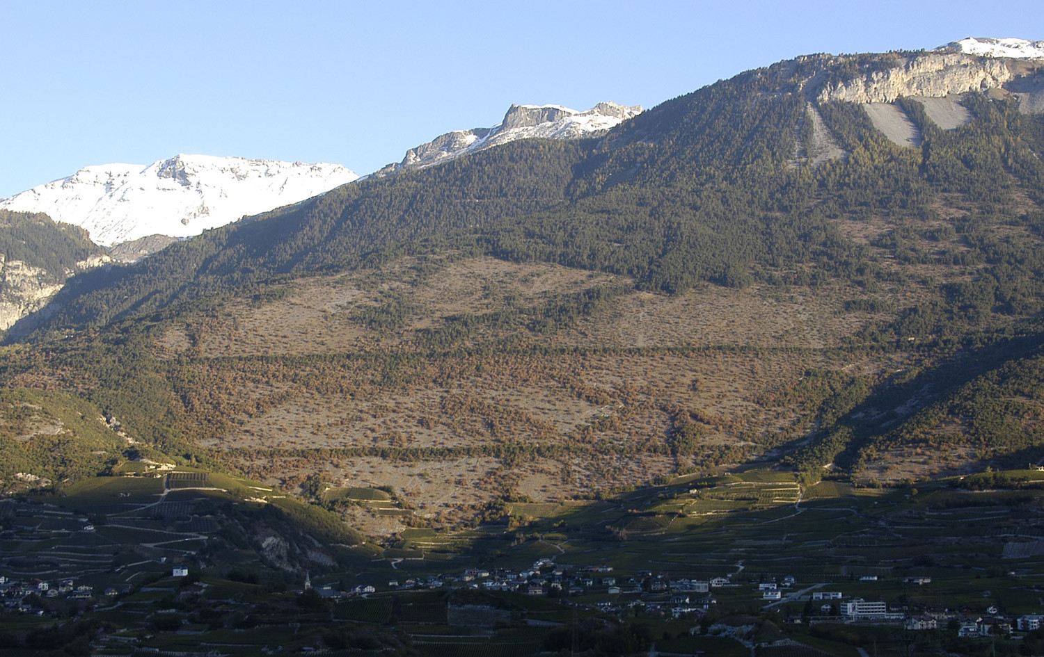Bisse de Varone + Mengis vu de Finges