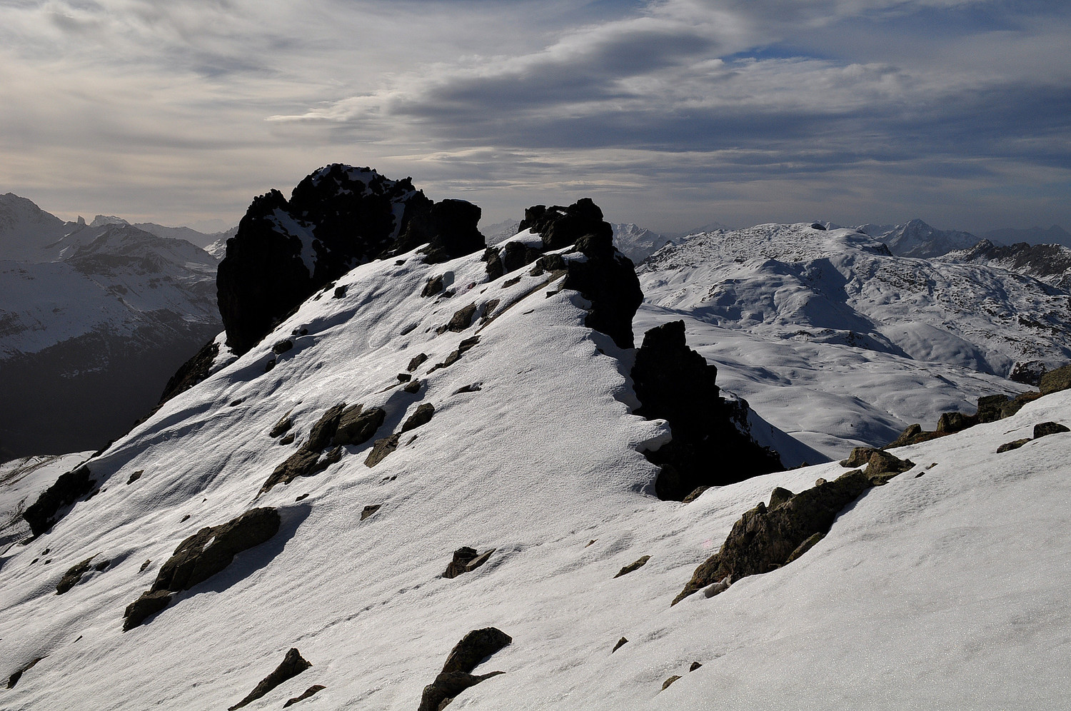 Ouverture sur la Savoie depuis la face SE