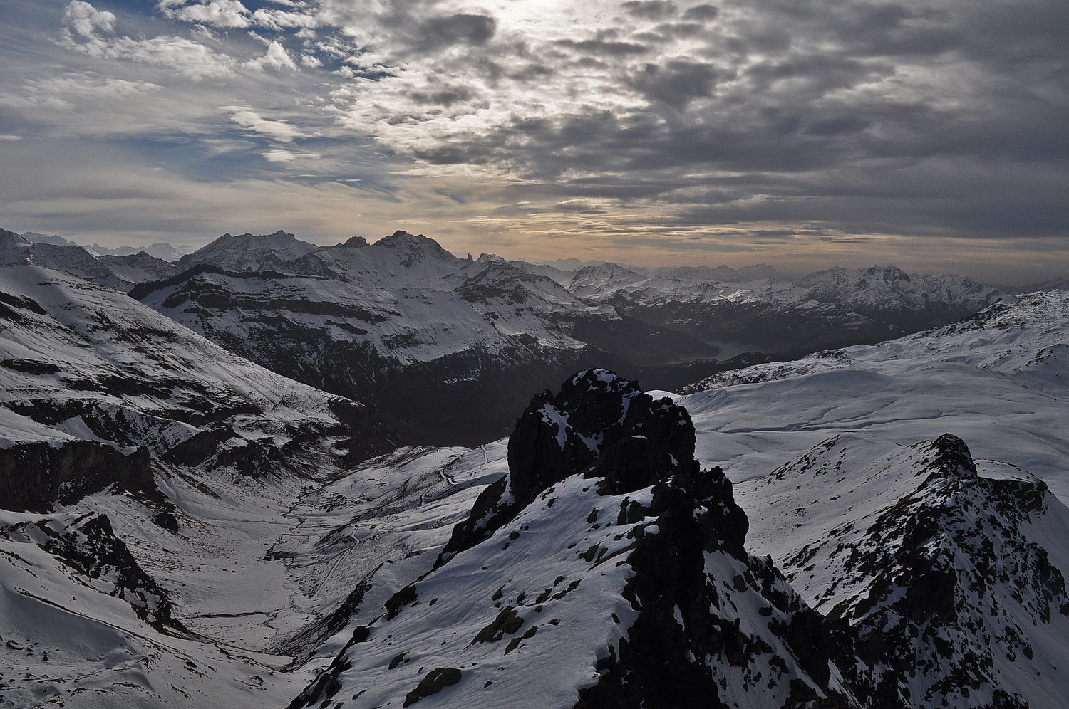 La Savoie se couvre ...