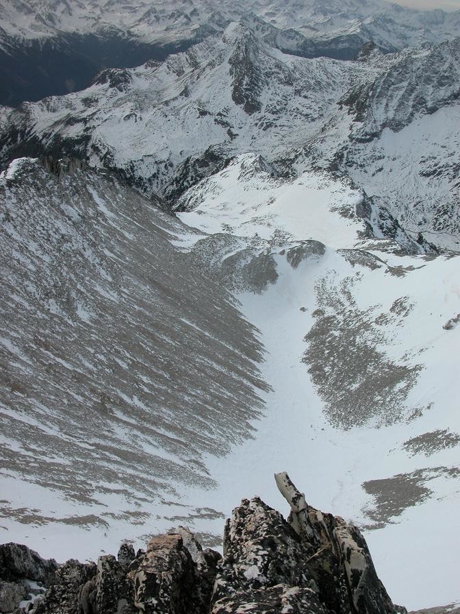 Cirque supérieur au dessus de la Pointe de Léché