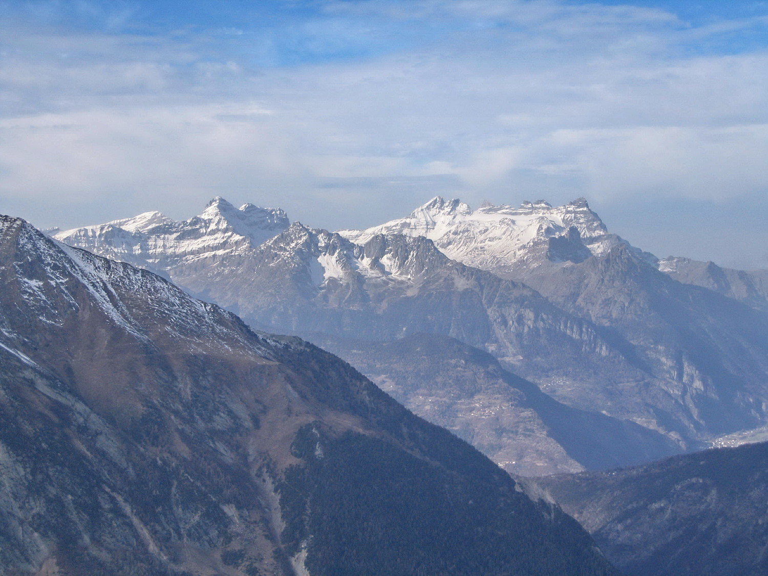 les dents du midi, du six blanc