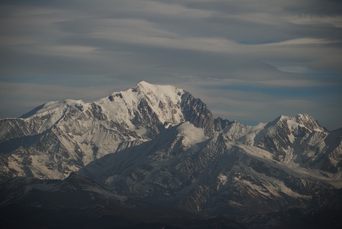 Mont-Blanc vu de la Dent de Cons
