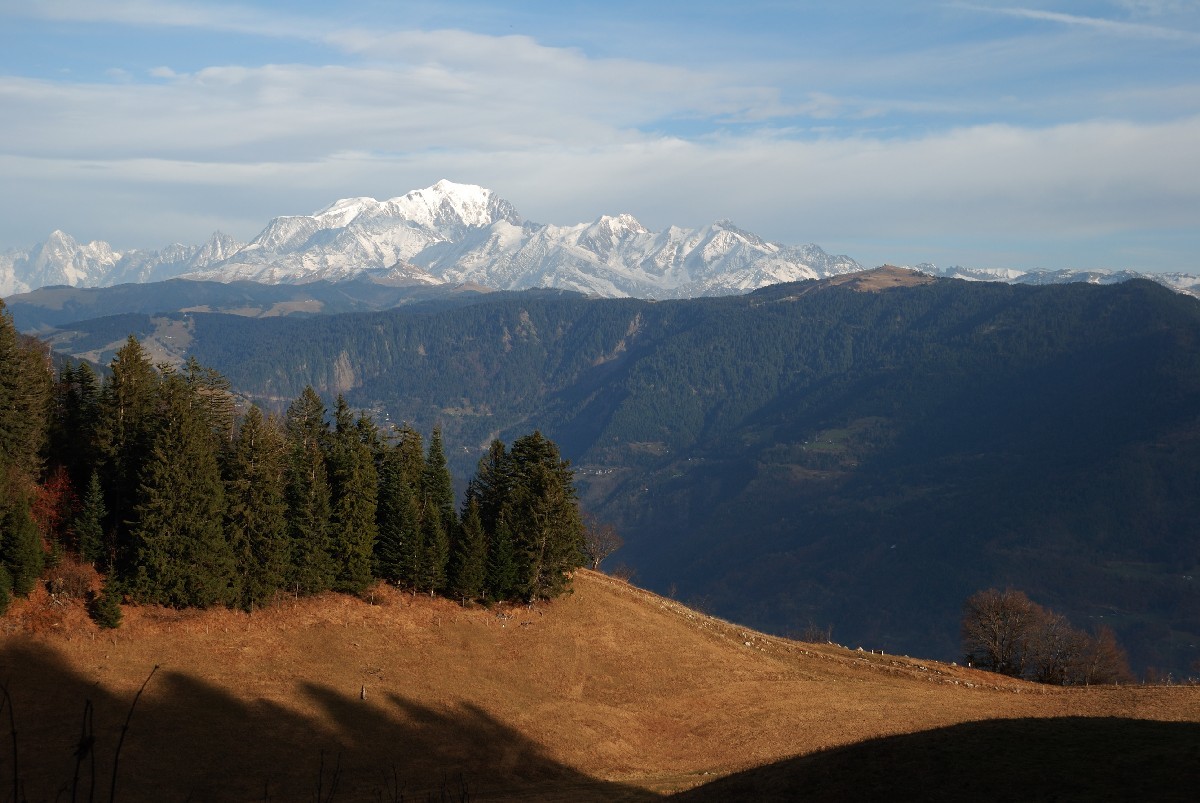 Col de l'Alpettaz, sous la Dent de Cons
