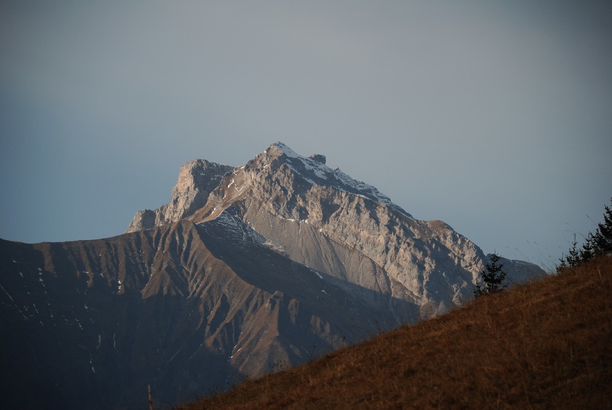 La Tournette, vue de la Dent de Cons