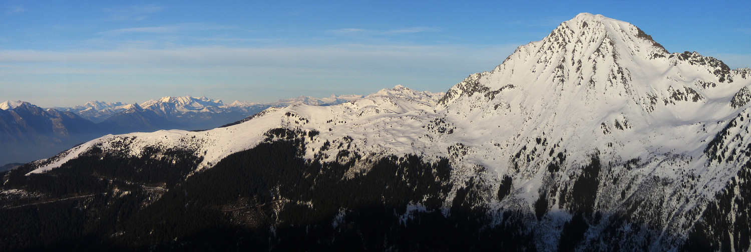 Grands Moulins : Face SW et S - Val Pelouse