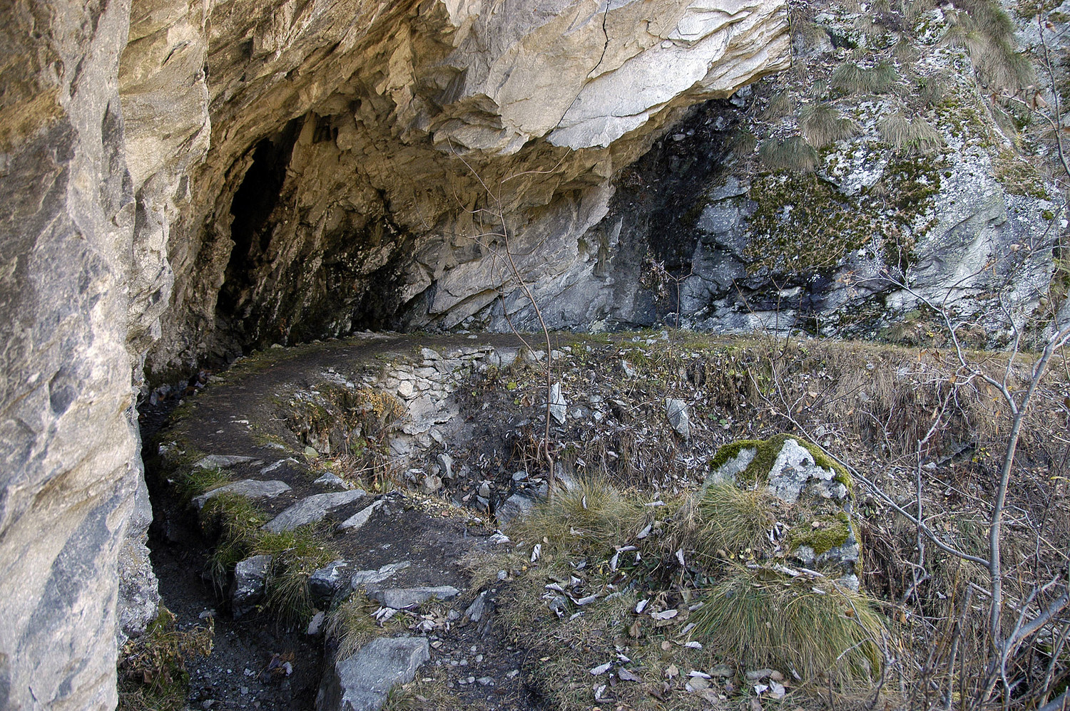 Bisse de Wyssa: creusé