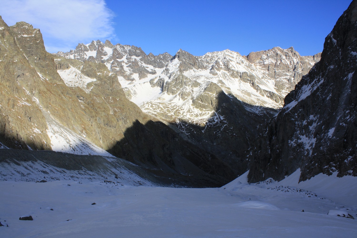 Le tiers inférieur du Glacier Noir