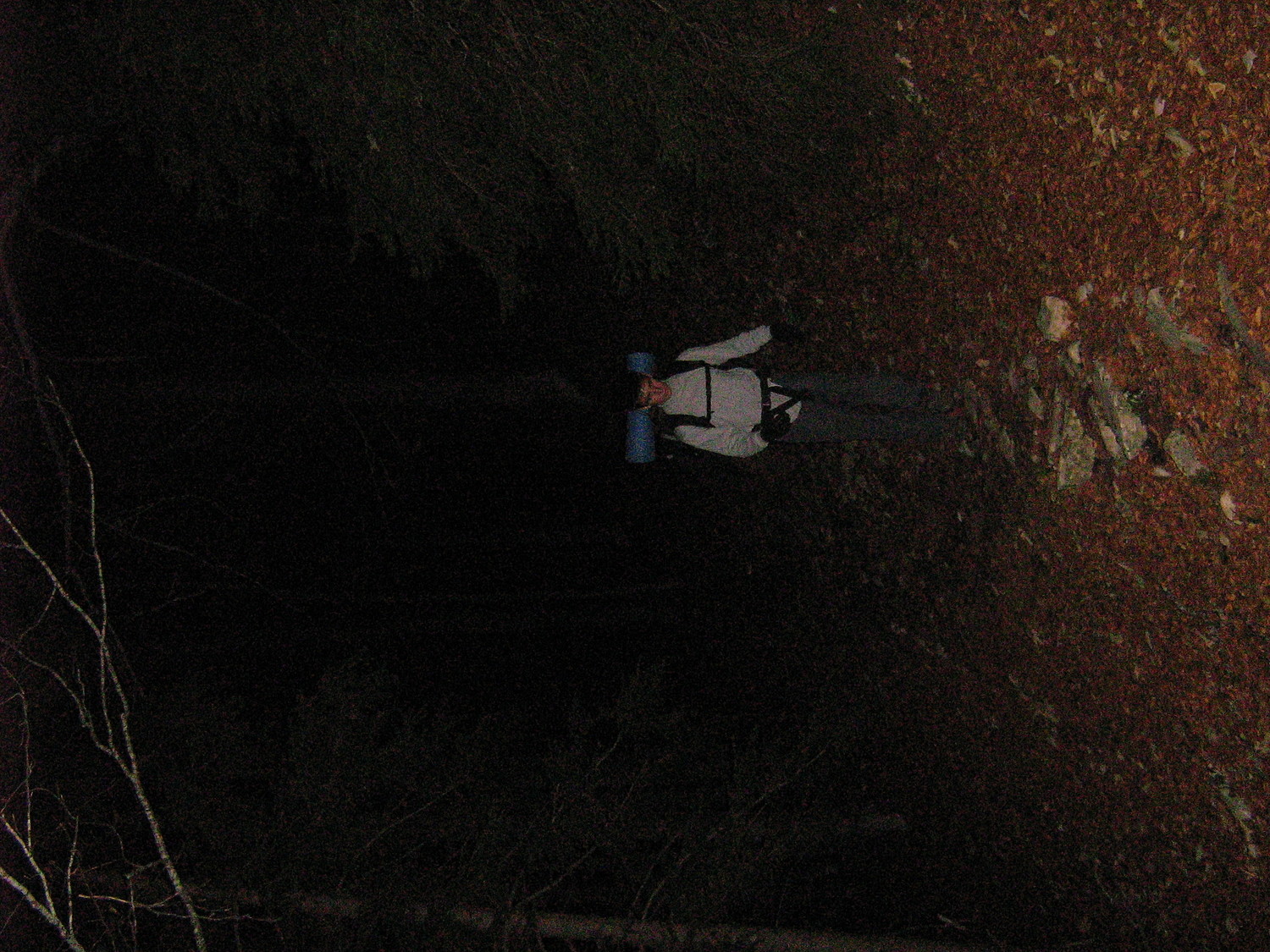 approche de nuit : le stop ca peut etre long !