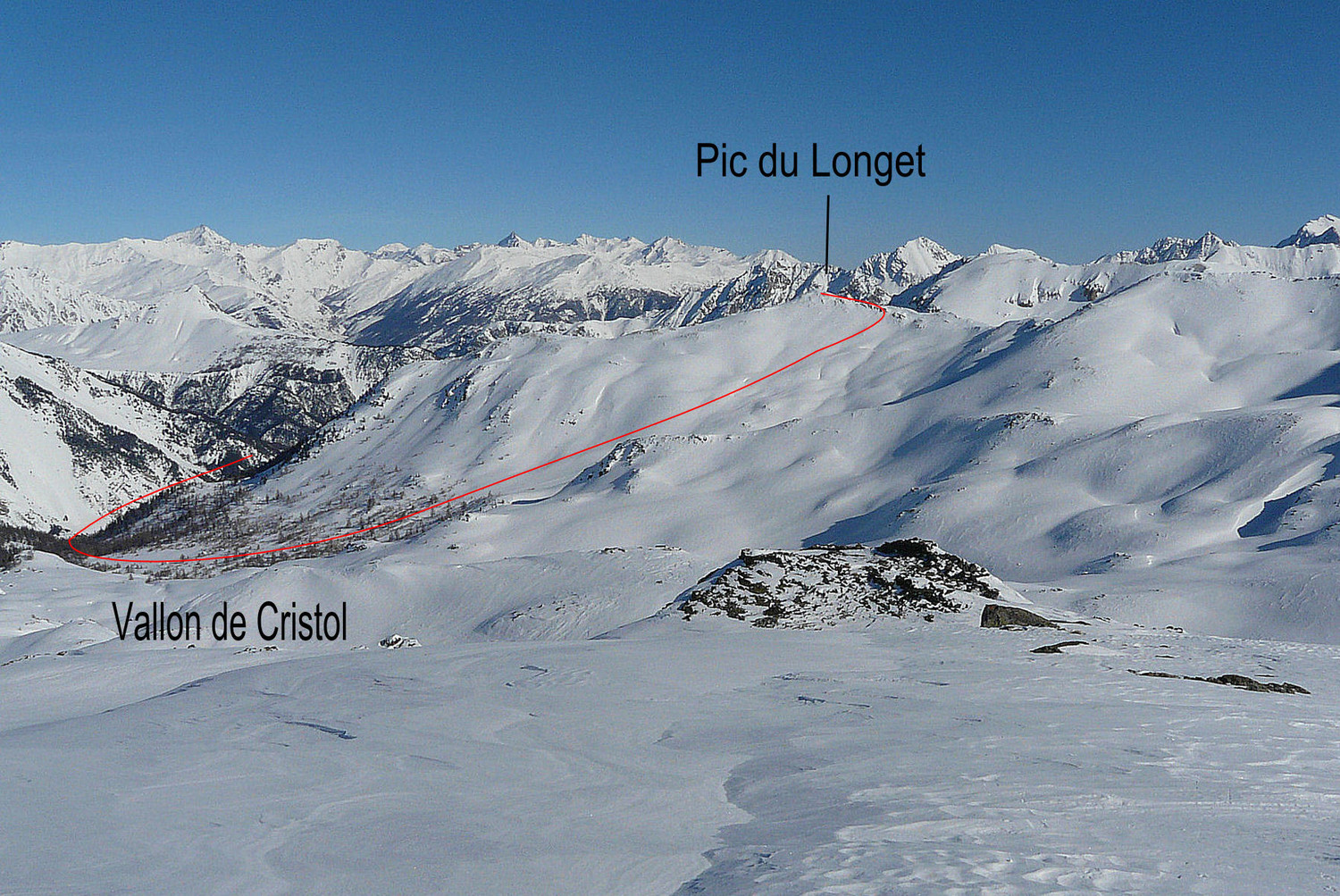 Itinéraire Pic du Longet (2ème partie)