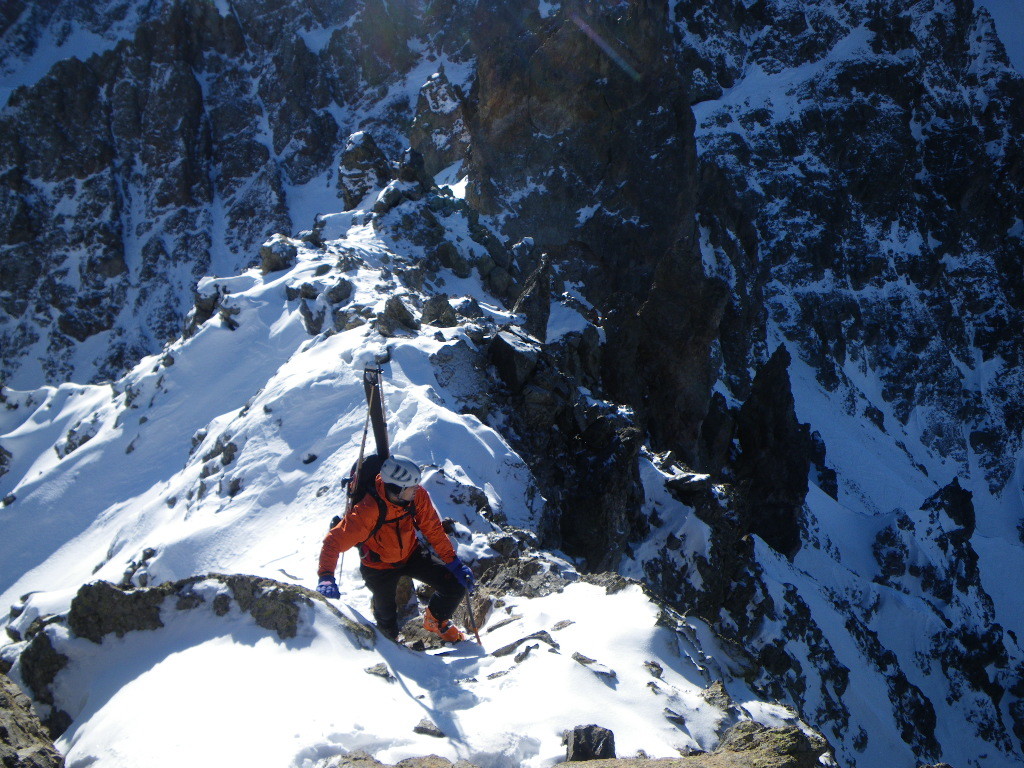 Yann sur l'arête