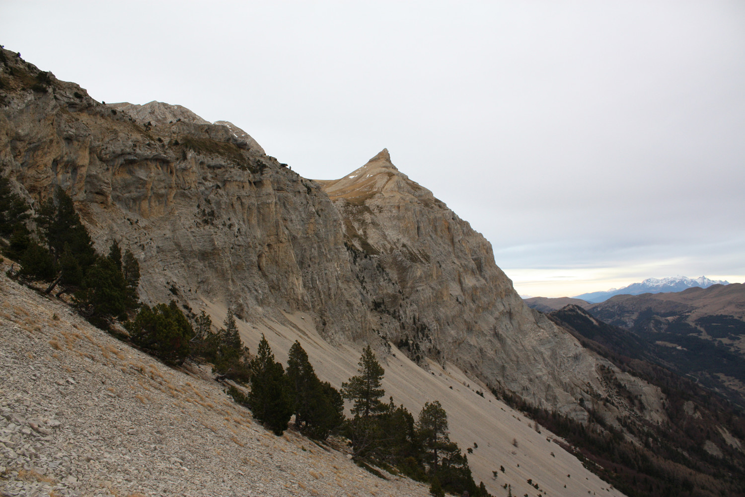 Le petit Veymont en descendant du Pas du Fouillet.