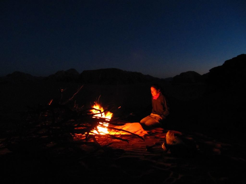 Bivouac au wadi Rum