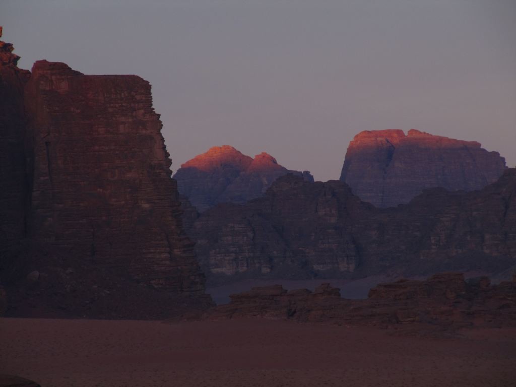 Bivouac au wadi Rum