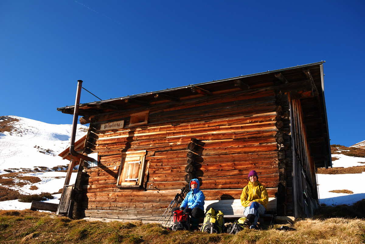 Pause vers 2000m, on peut déjà retirer les guêtres...