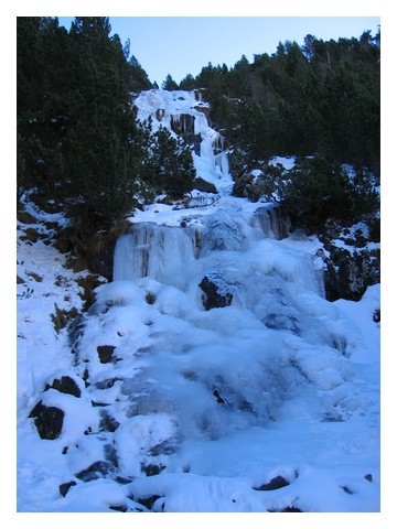 Bielsa : cascade du Catchet