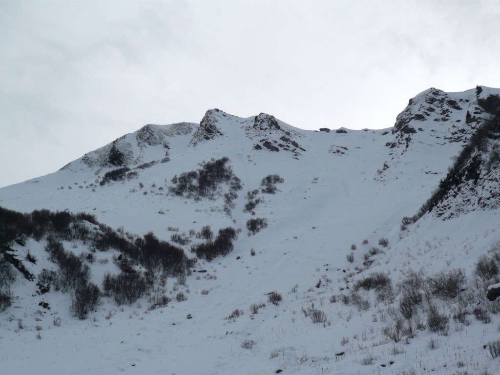 Croix de l'Hiver, versant N