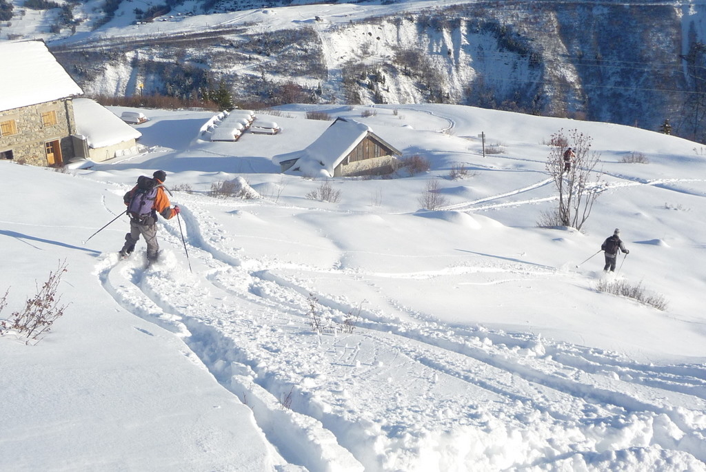 Descente vers le logis des fées