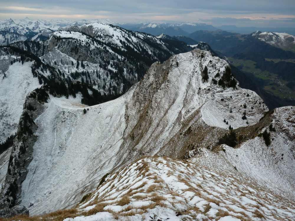 Du Mt Billiat à la pointe d'Ireuse