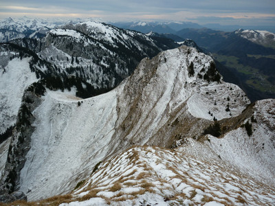Du Mt Billiat à la pointe d'Ireuse