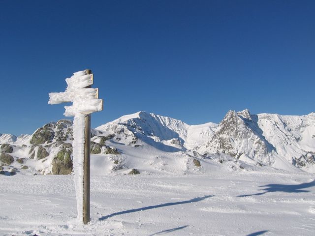 Sommet, vue sur le Buet