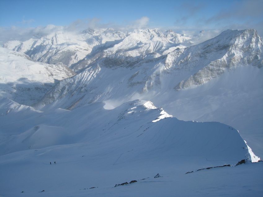 Au sommet de la Tête du Crachet