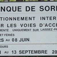 Restriction d'accès routier à Sormiou