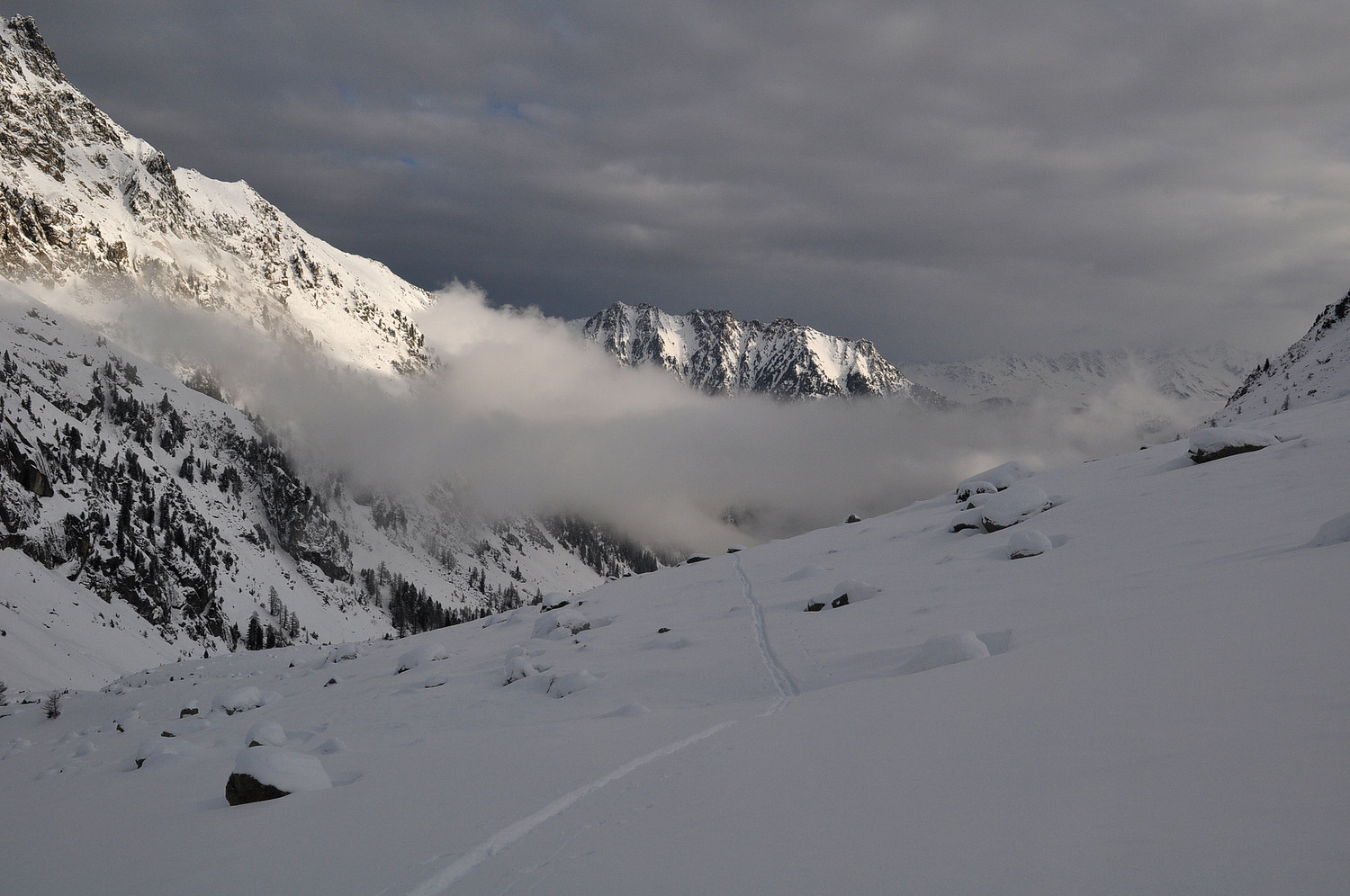 Bonhomme de Champex depuis Arpette