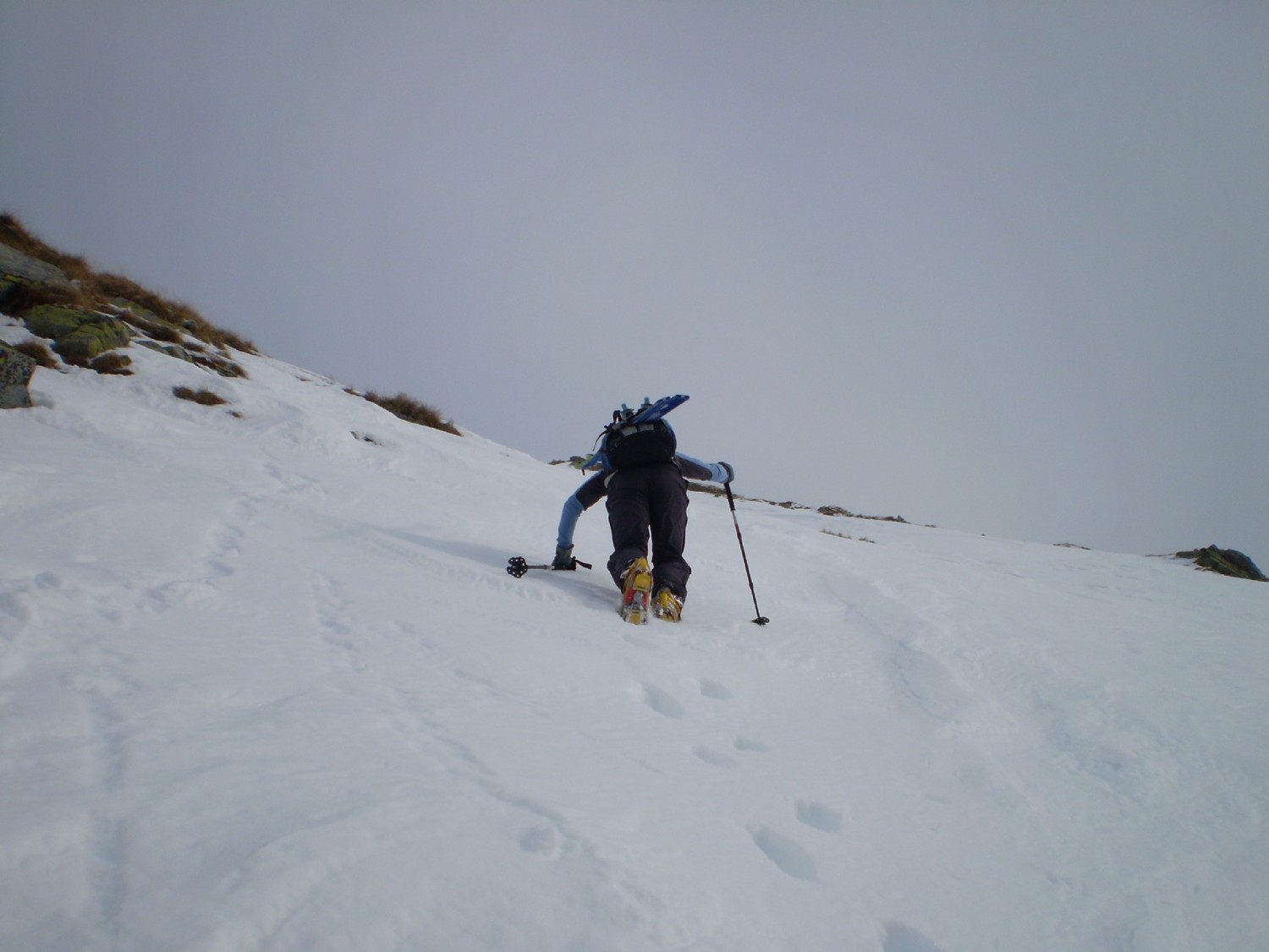 Verso la cima
