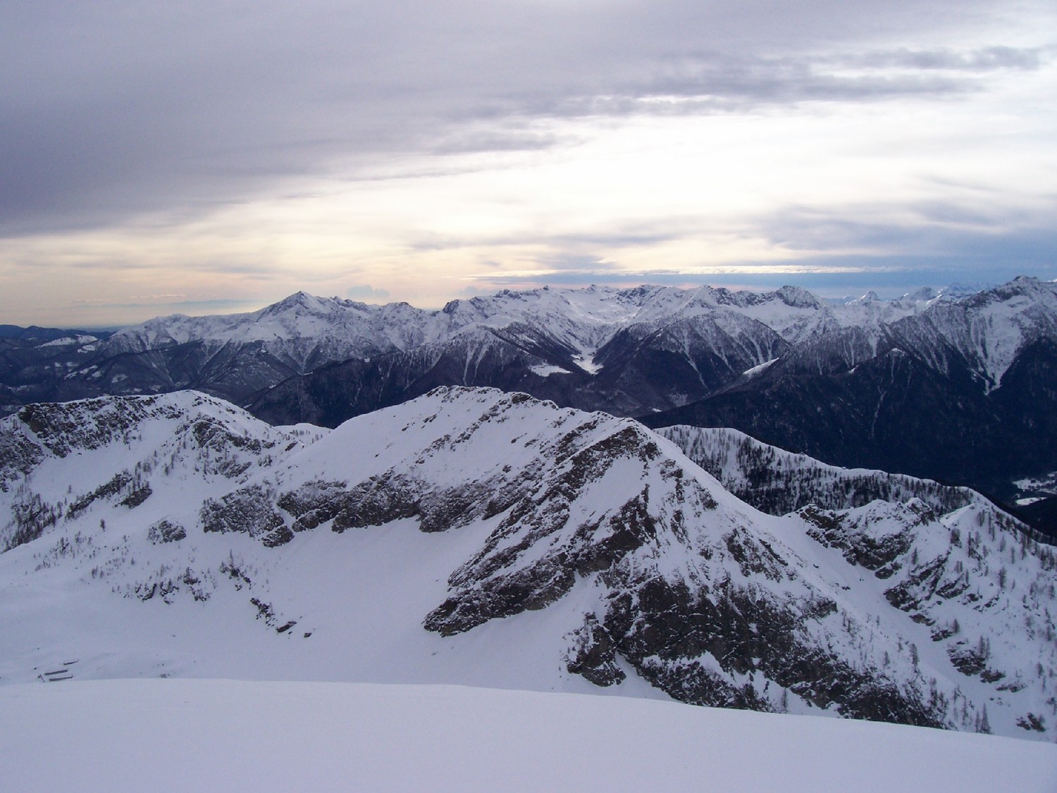 panorama in vetta