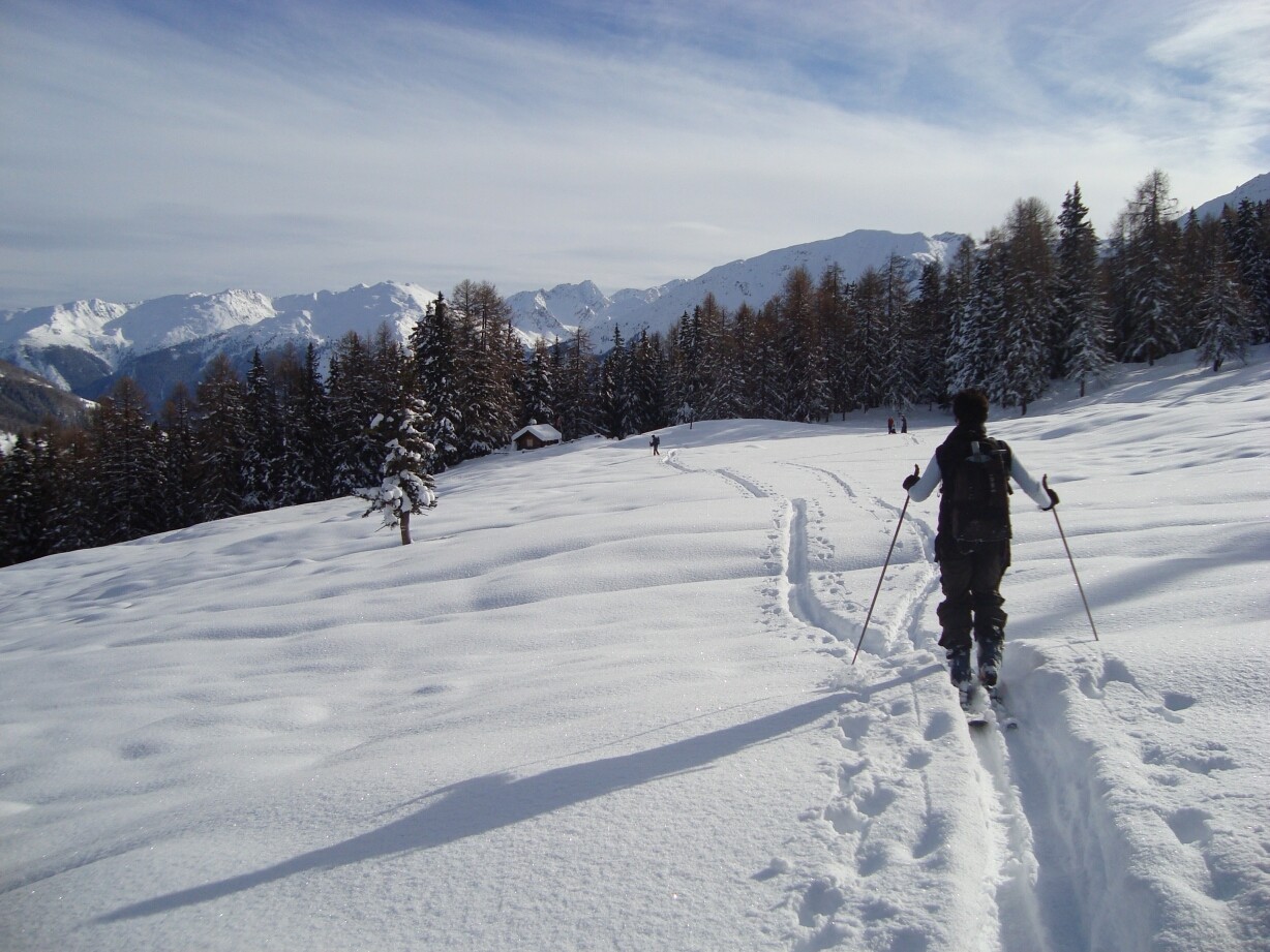 Salendo al Piz Dora; alpe Funtana Grossa