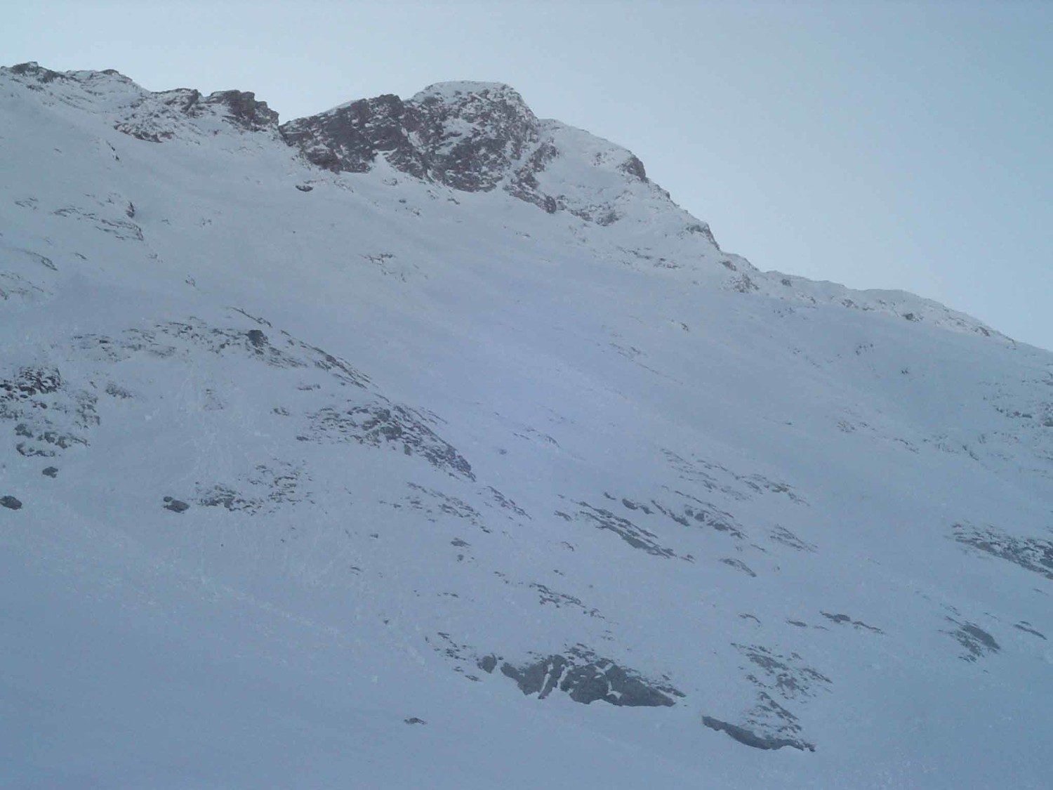 vue de la face nord du Piméné