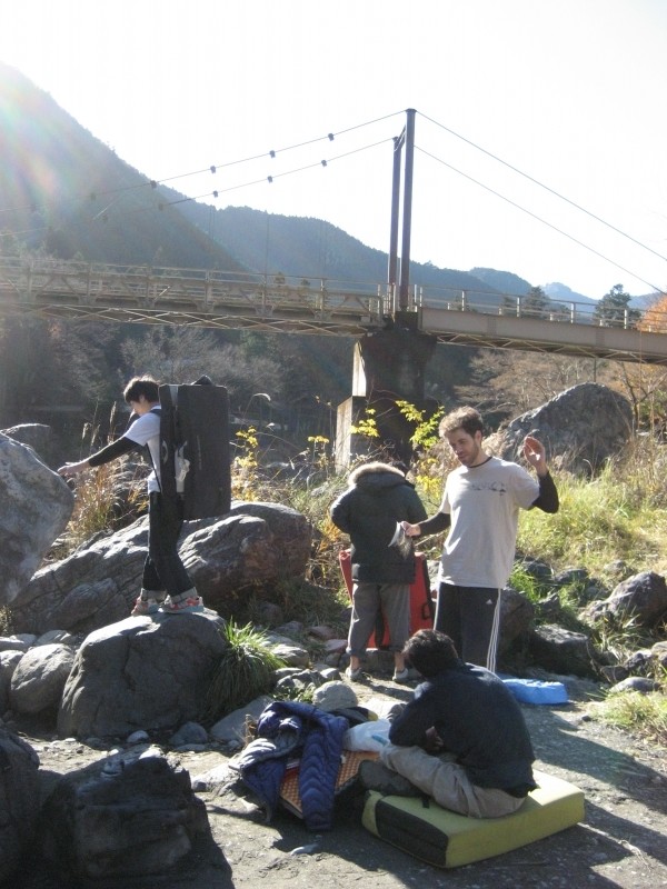 La fin de l'automne à Mitake