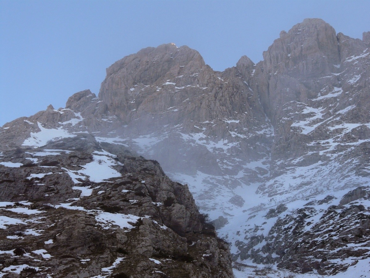 Pic Ponsin - Couloir de gauche des Planes