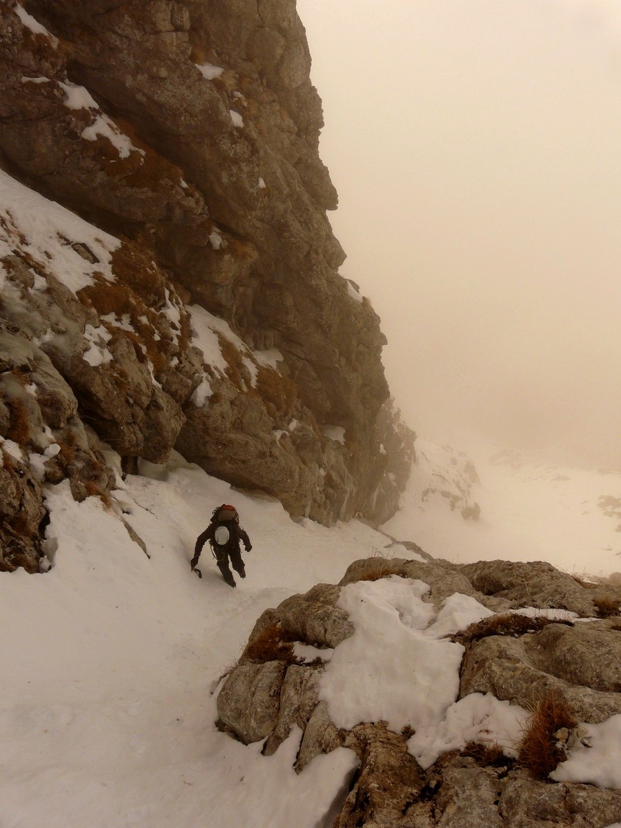 Pic Ponsin - Couloir de gauche des Planes