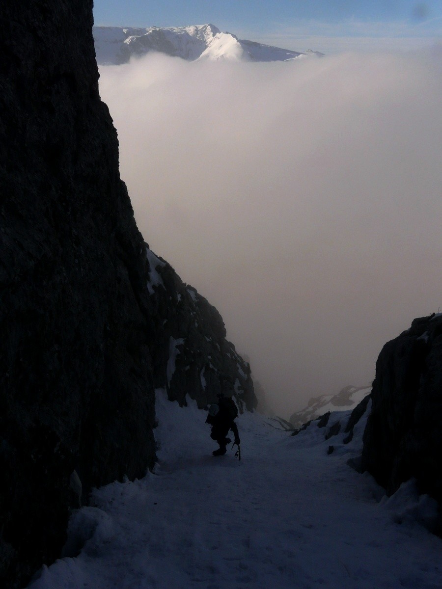 Pic Ponsin - Couloir de gauche des Planes