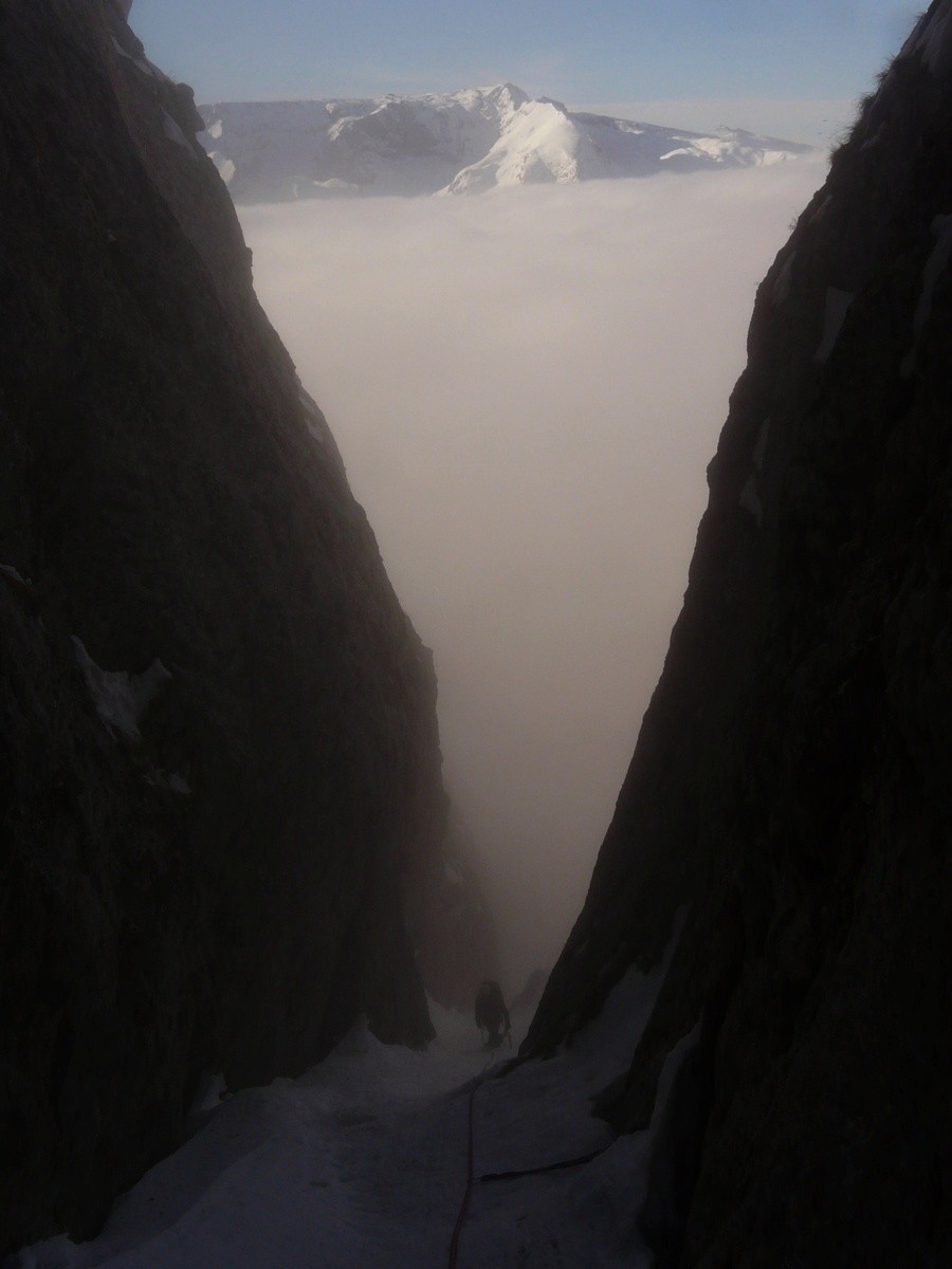 Pic Ponsin - Couloir de gauche des Planes