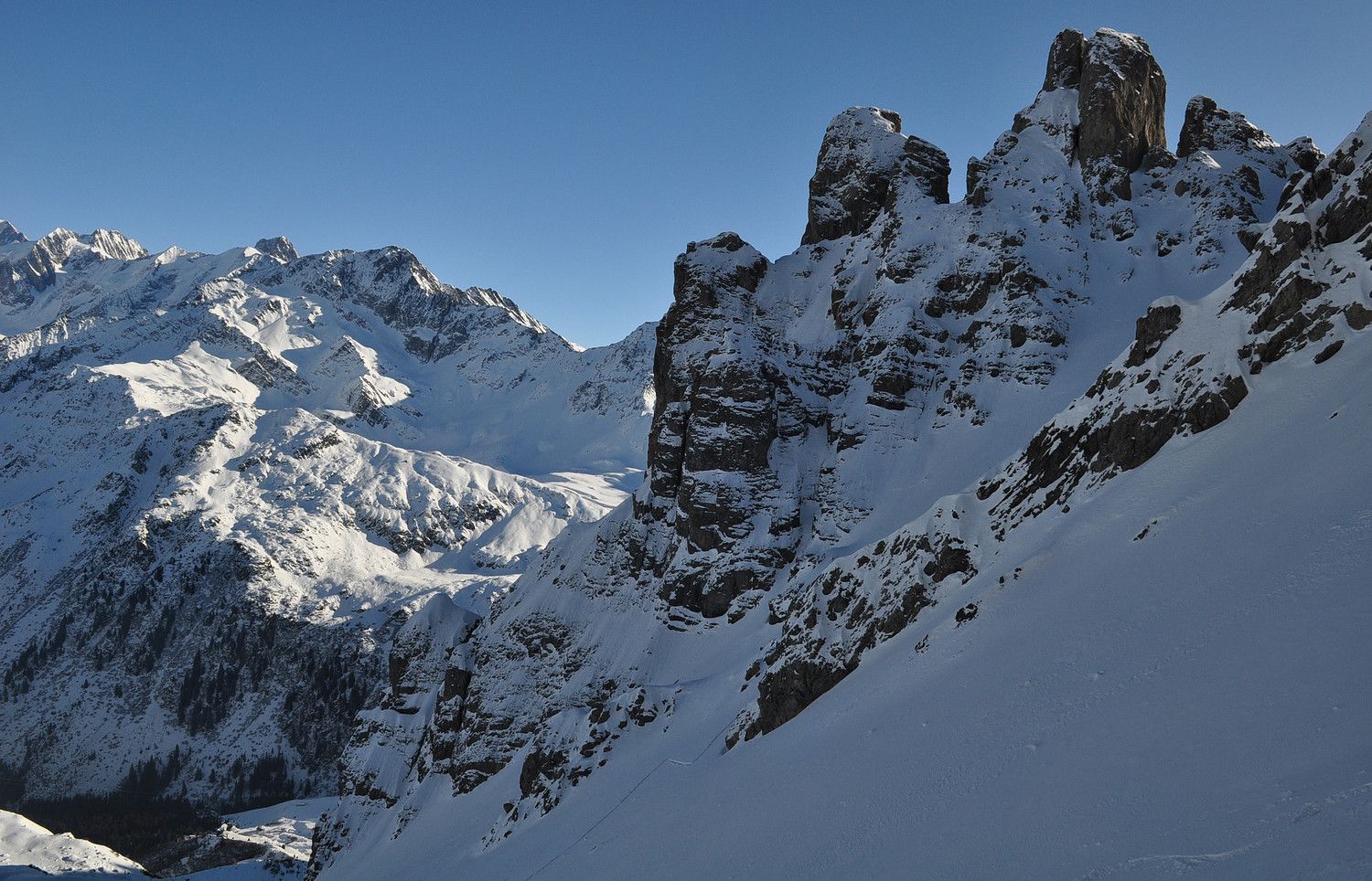Au col de la Cicle