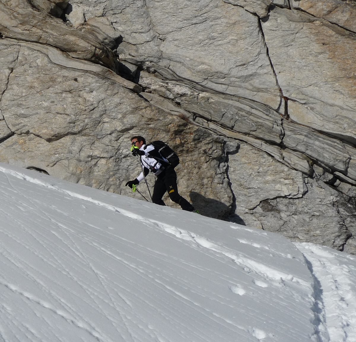 ....Gianca e le rocce del Nackberg....