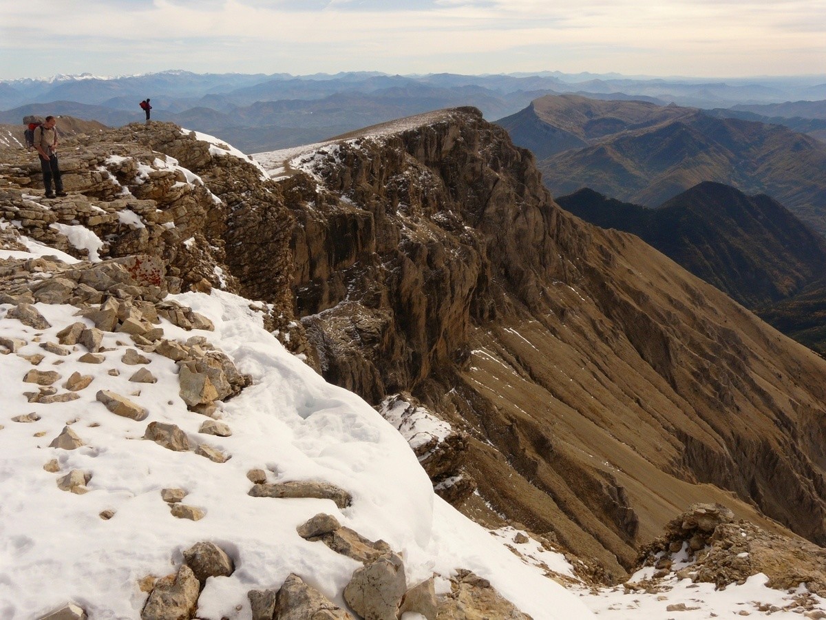 Sur la crête des Bergers