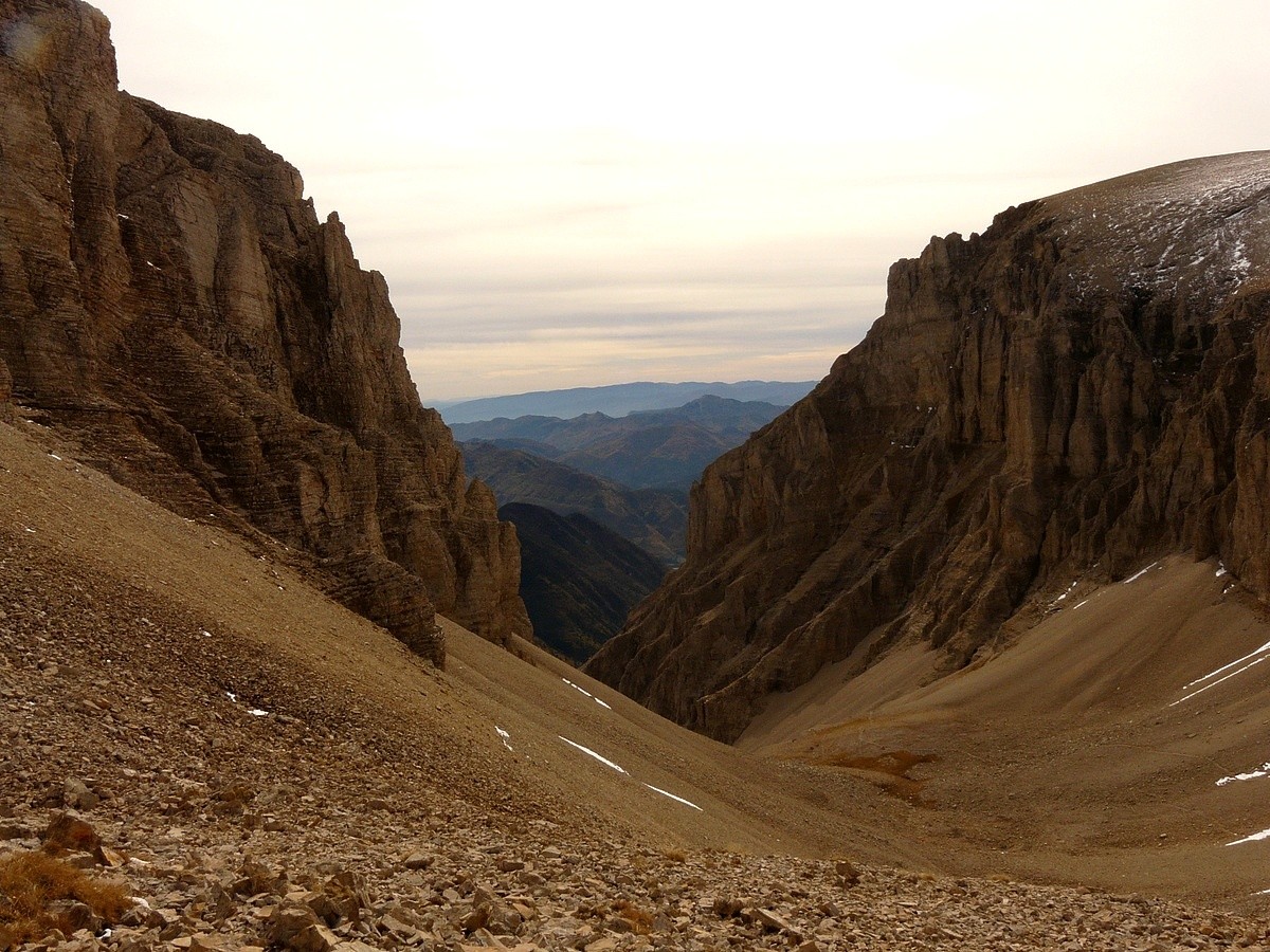 Descente par la Combe de Mai