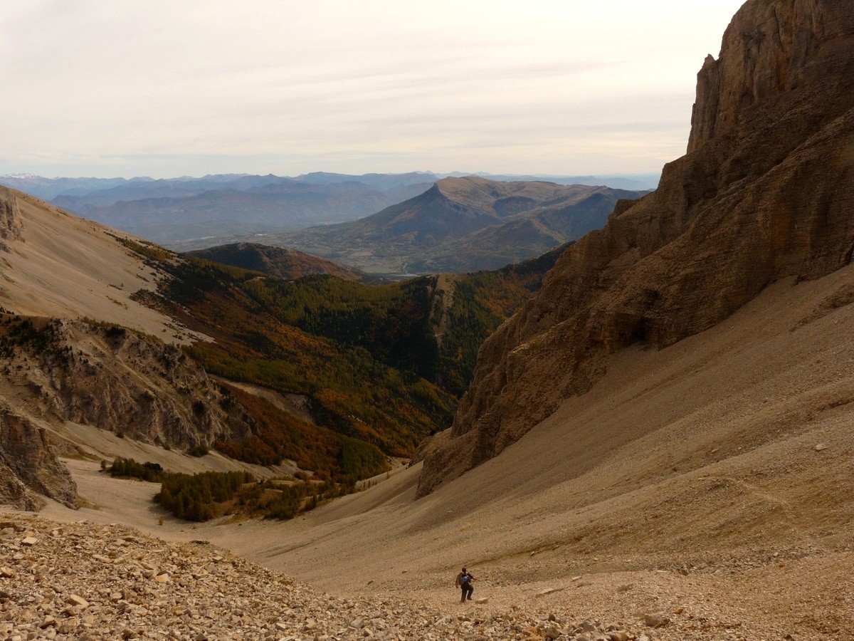 Descente par la Combe de Mai