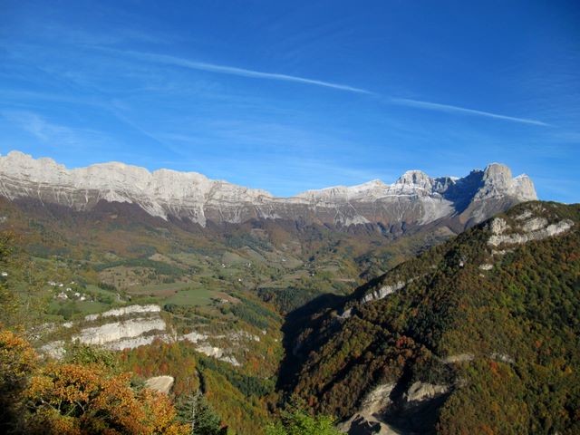 La Grande Moucherolle depuis la montée vers Gresse-en-Vercors